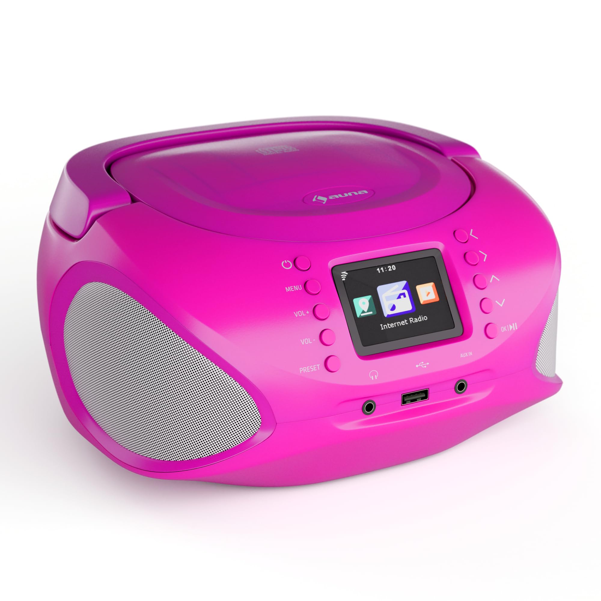 auna-roadie-smart-tragbare-stereoanlage-cd-mp3-internet-dab-ukw-radio-bluetooth- image 8