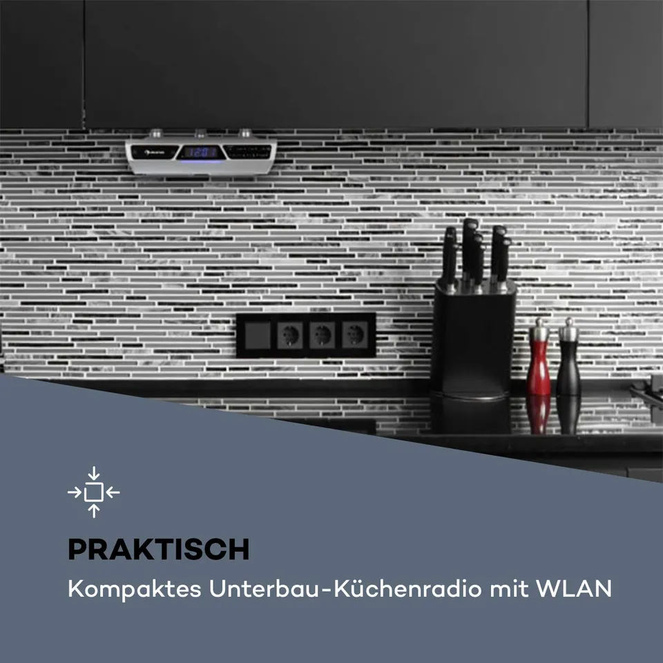 auna-intelligence-k-chenradio-unterbau-mit-alexa-sprachsteuerung-wlan-bluetooth- image 1