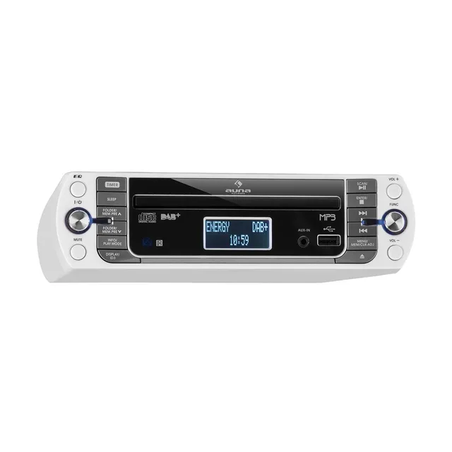 auna-kr-400-cd-unterbau-k-chenradio-dab-fm-mit-cd-bluetooth-usb-antikwei image 1