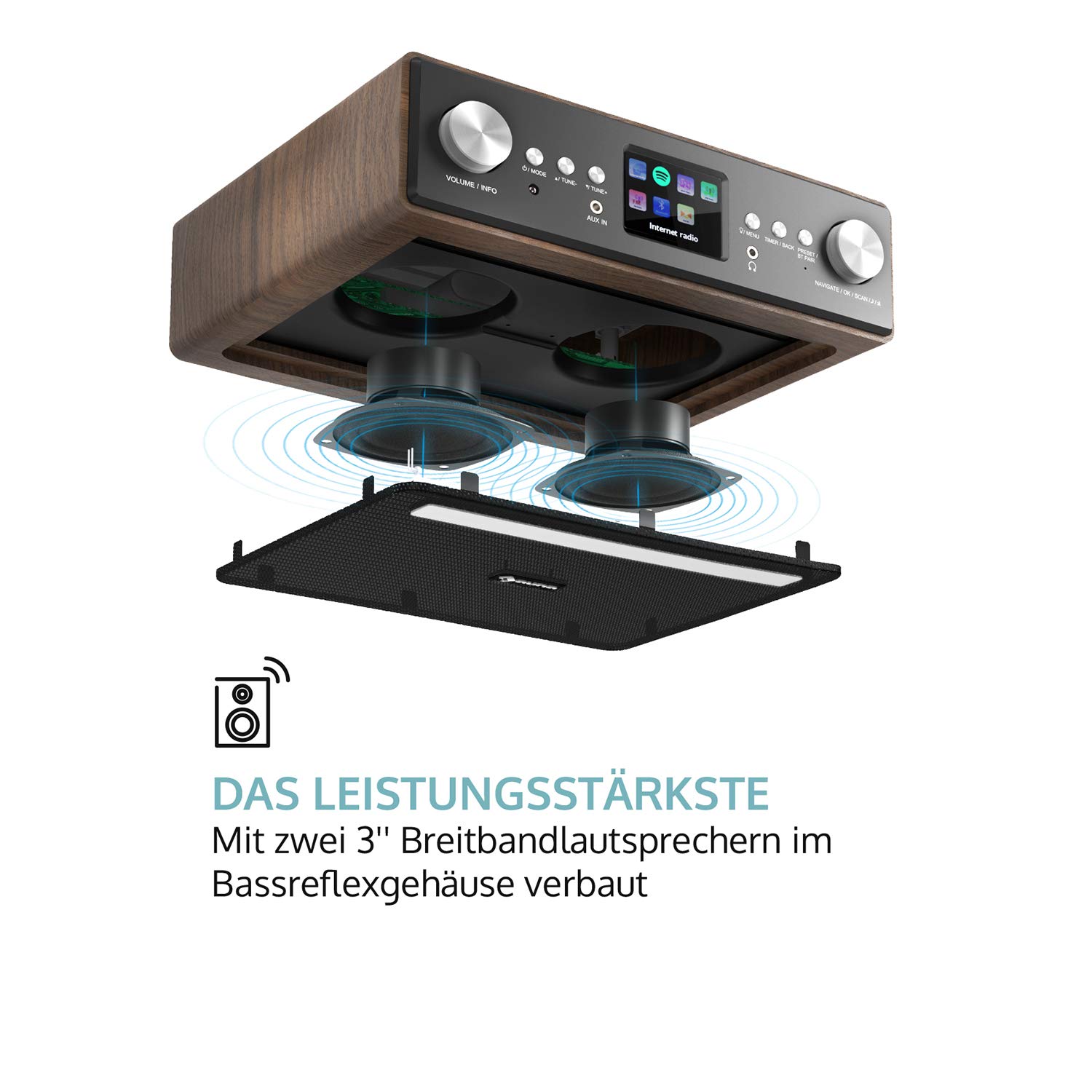 auna-connect-soundchef-unterbau-radio-mit-wlan-dab-bluetooth-walnuss image 5