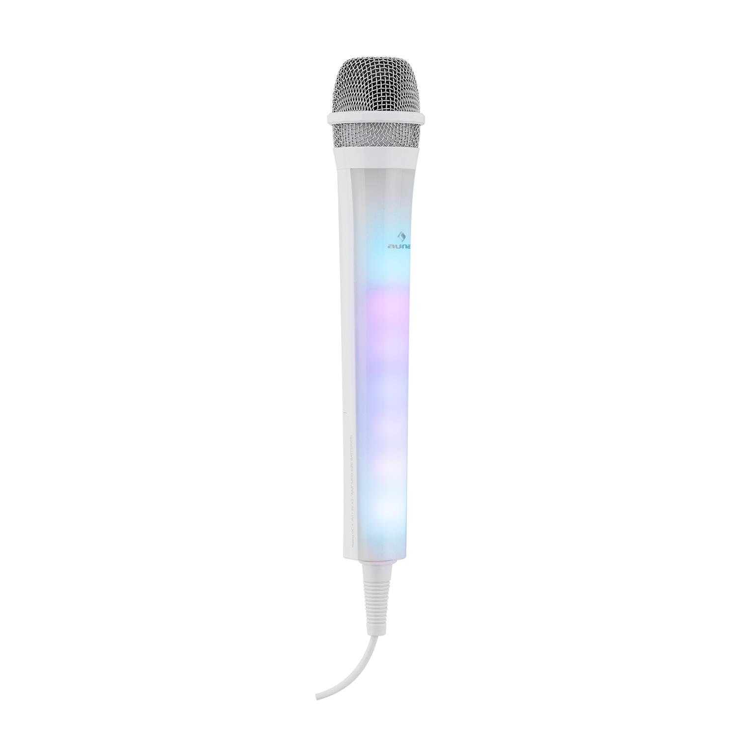 auna-kara-liquida-bt-karaoke-anlage-mit-dazzl-mic-set-und-led-wasserfont-ne-grau image 8
