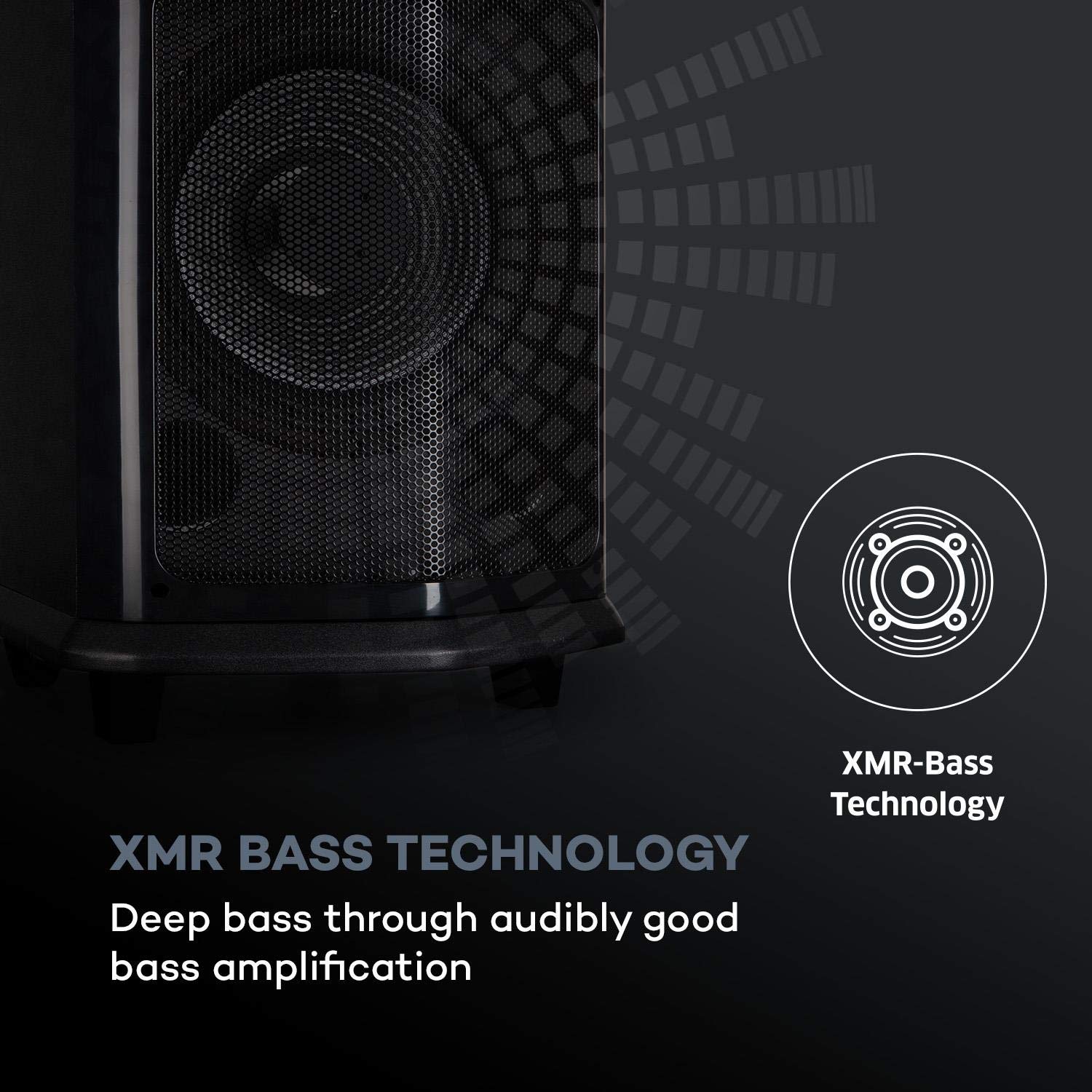 auna-clubmaster-triplebeat-party-station-150w-mit-bluetooth-usb-schwarz image 5