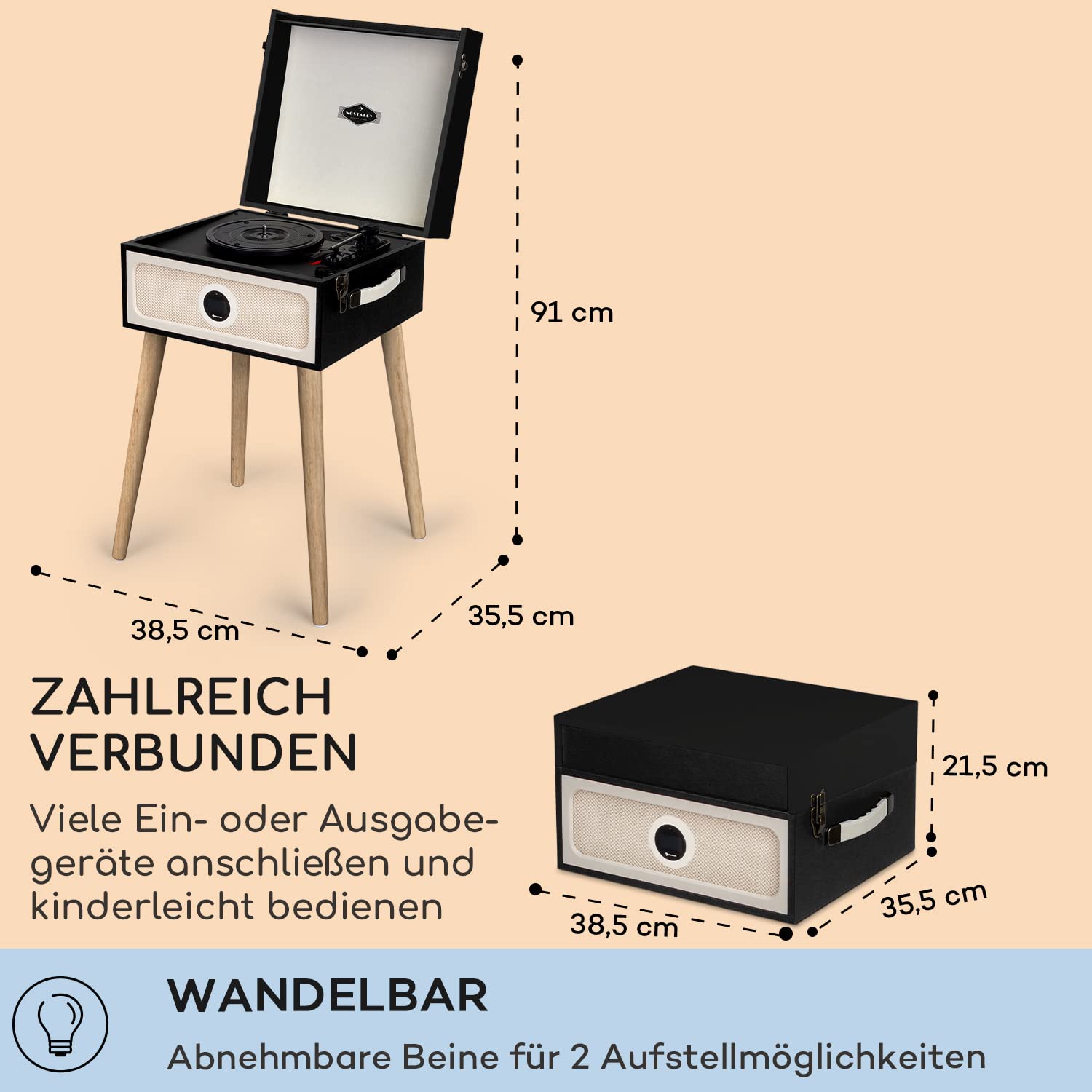 auna-tt-pure-plattenspieler-retro-design-mit-lautsprecher-bluetooth-usb image 6