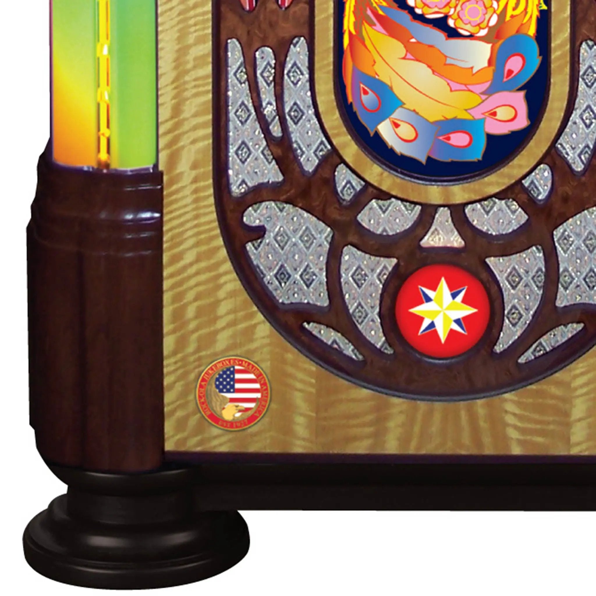rock-ola-bubbler-peacock-digital-music-center-jukebox-limited-edition image 4
