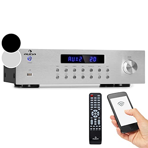 auna-hifi-stereo-mini-verst-rker-4-kanal-8x40-w-mit-aux-usb-und-fernbedienung image 7