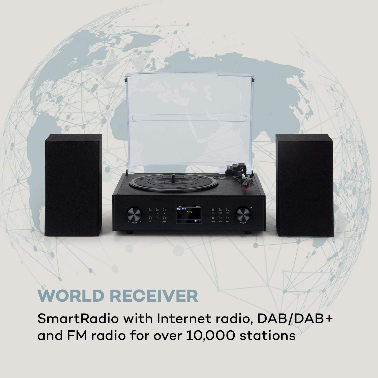 auna-connect-vinyl-plattenspieler-internetradio-dab-bluetooth-40w-schwarz image 3