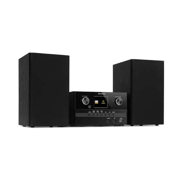 auna-dab-2-cd-internetradio-hifi-anlage-mit-bluetooth-und-cd image 1