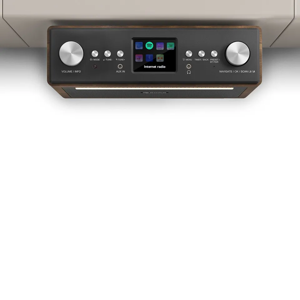 auna-connect-soundchef-unterbau-radio-mit-wlan-dab-bluetooth-walnuss image 1