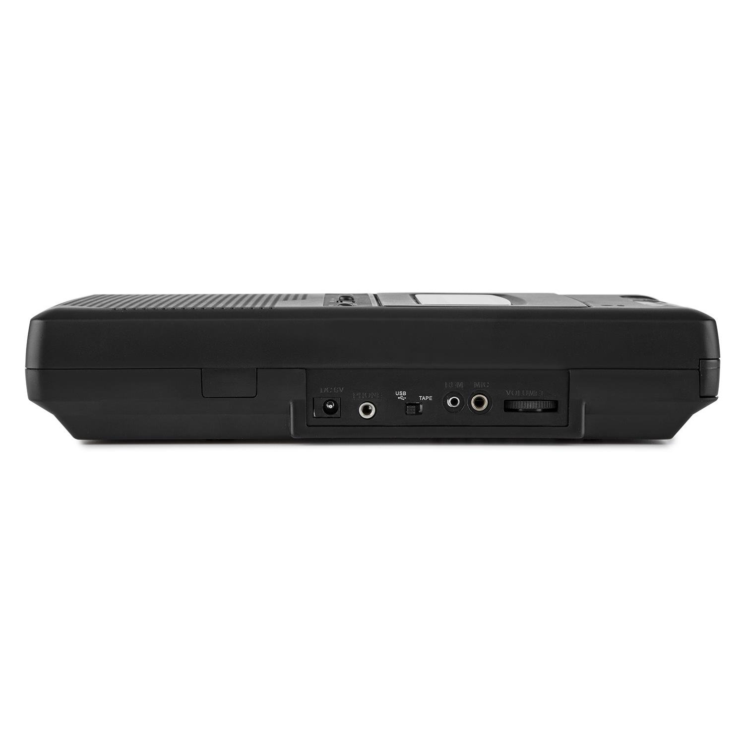 auna-rq-132-kassettenrekorder-schwarz-tragbares-tape-deck-mit-usb-und-lautsprech image 4
