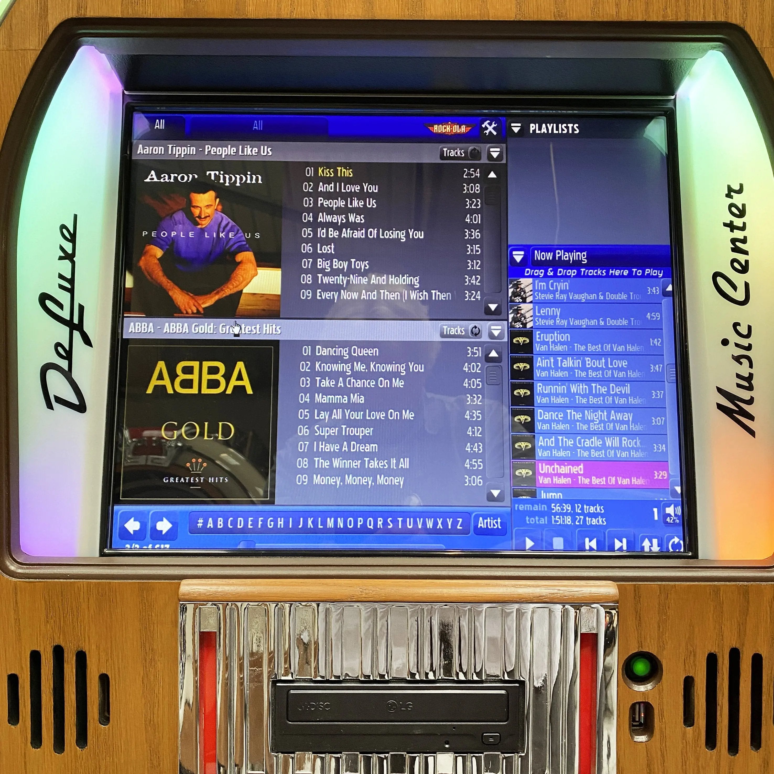 rock-ola-bubbler-playboy-digital-music-center-jukebox-mit-touchscreen image 7
