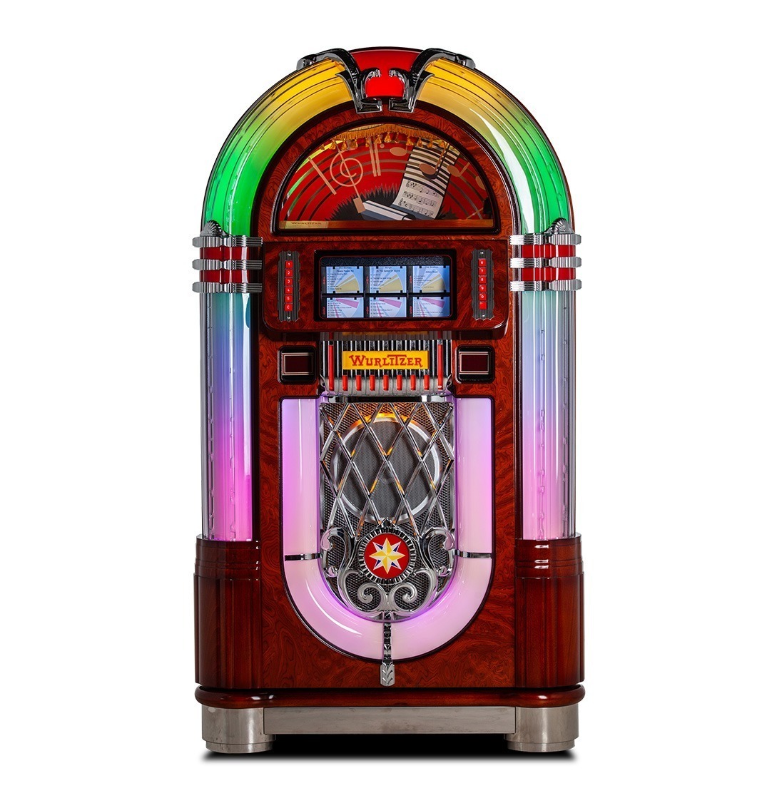 sound-leisure-wurlitzer-1015-tribute-vinyl-jukebox-20x-lp image 2