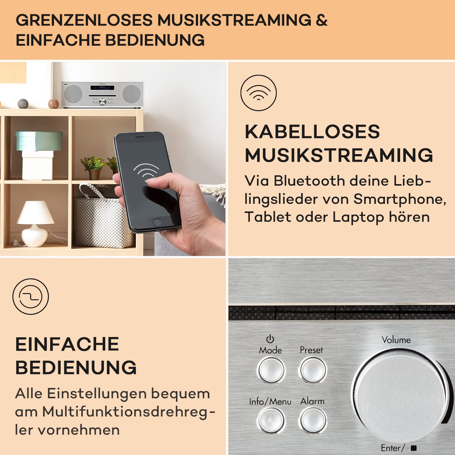 auna-silver-star-cd-radio-zur-wandmontage-dab-fm-k-chenradio-mit-bluetooth image 4