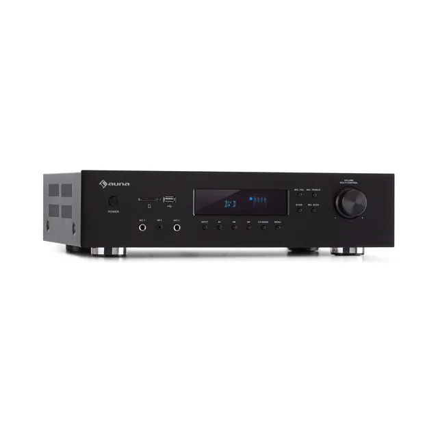 auna-amp-h260-5-1-receiver-verst-rker-mit-bluetooth-hdmi-und-usb-schwarz image 1