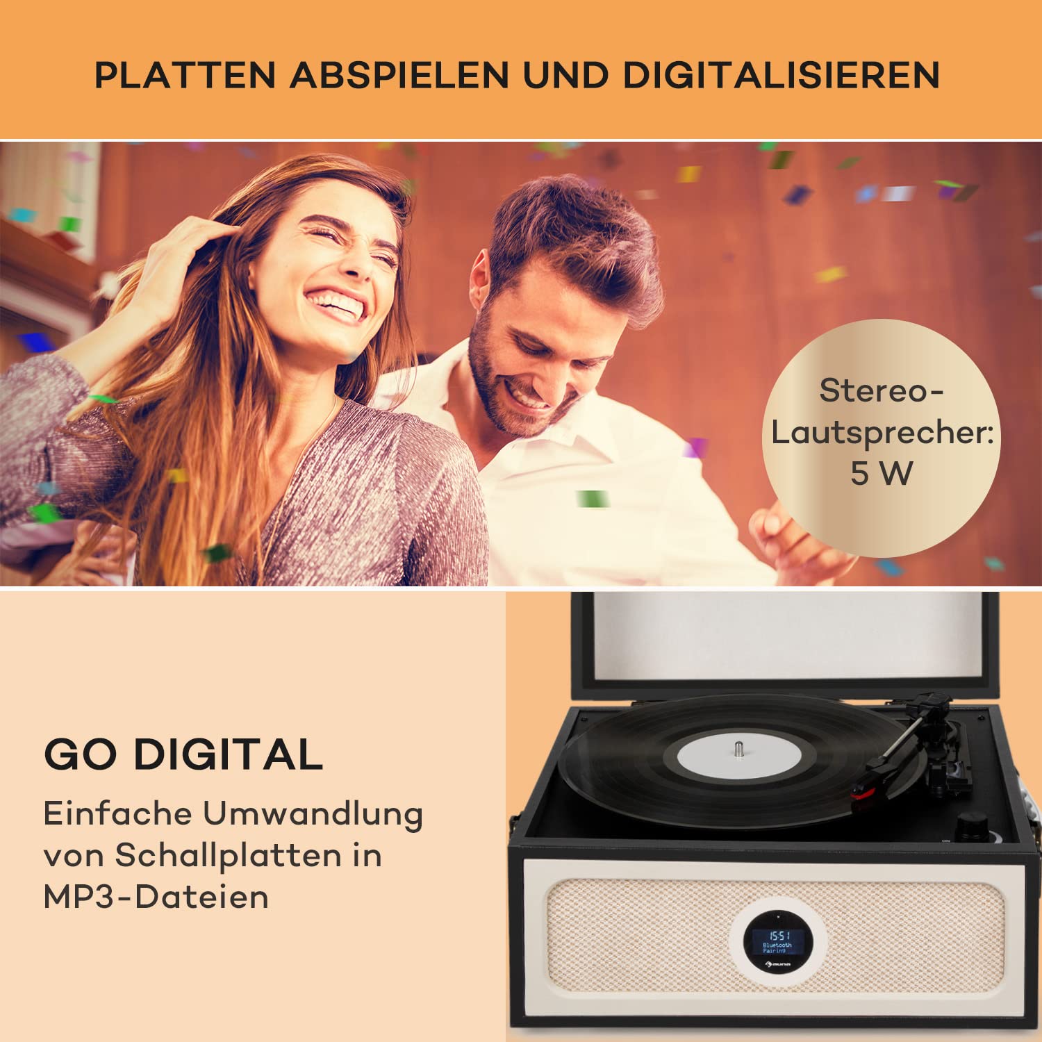 auna-tt-pure-plattenspieler-retro-design-mit-lautsprecher-bluetooth-usb image 3
