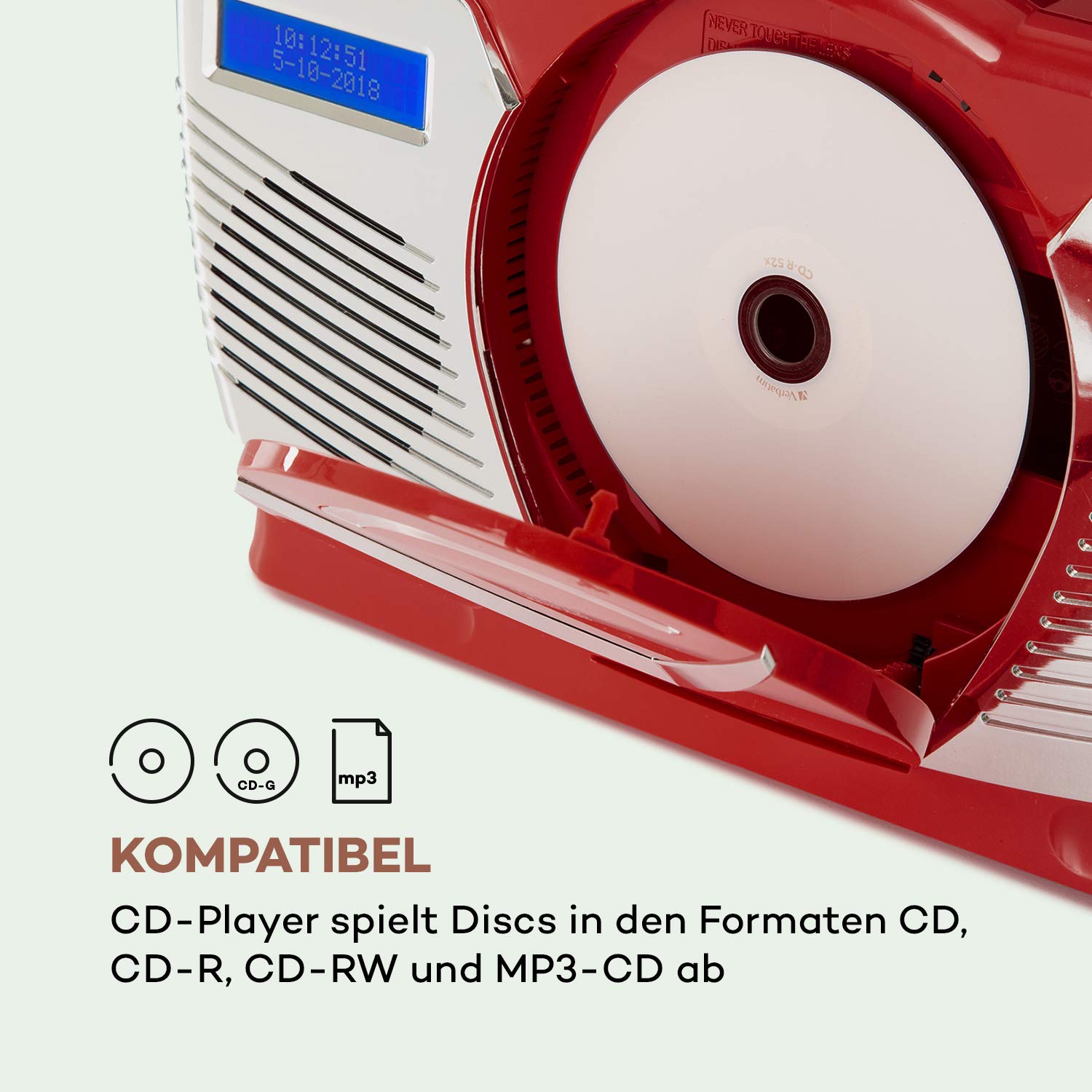 auna-rcd-70-dab-retro-cd-radio-mit-dab-ukw-und-bluetooth-rot image 5