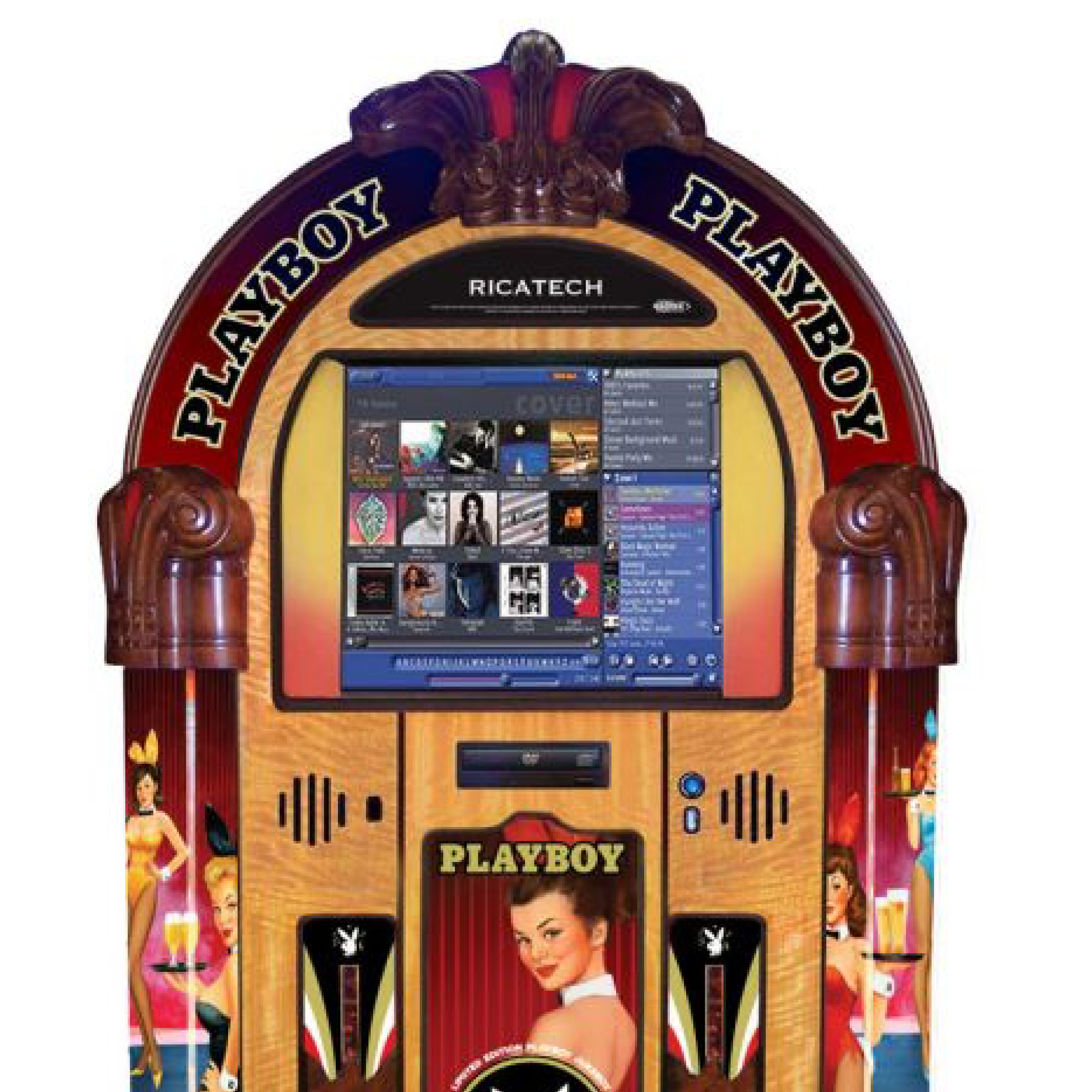 rock-ola-bubbler-playboy-digital-music-center-jukebox-mit-touchscreen image 3