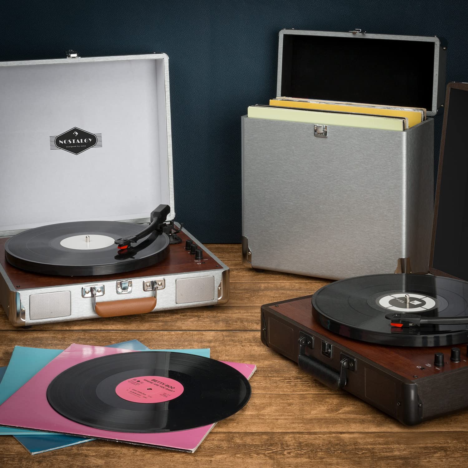 auna-billy-bob-tragbarer-plattenspieler-im-retro-koffer-mit-bluetooth-und-lautsp image 8