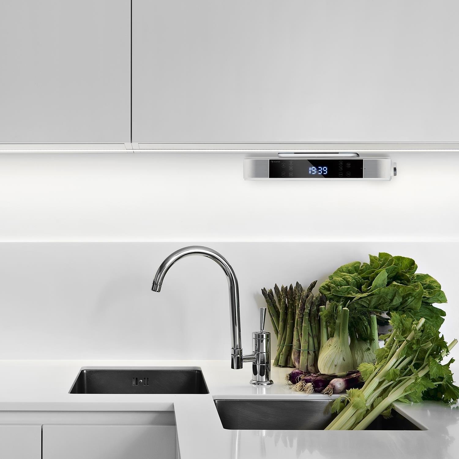 auna-kr-140-k-chenradio-unterbau-radio-mit-bluetooth-und-led-licht-wei image 2