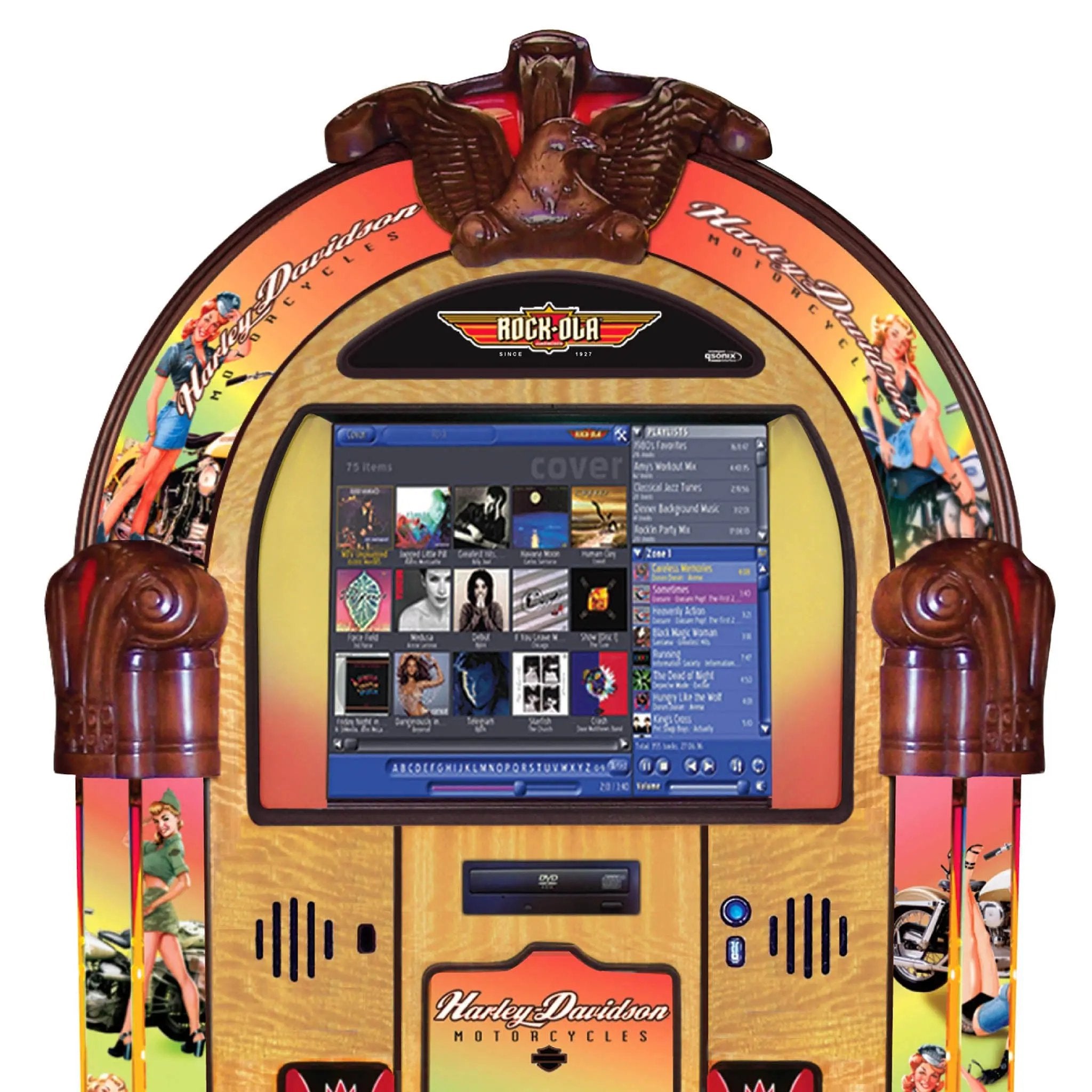 rock-ola-bubbler-american-beauties-digital-music-center-jukebox image 2