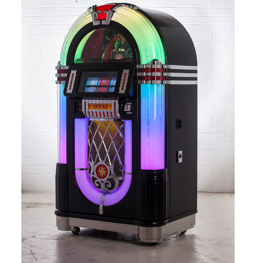 sound-leisure-sl45-vinyl-jukebox-wurlitzer-1015-tribut image 8
