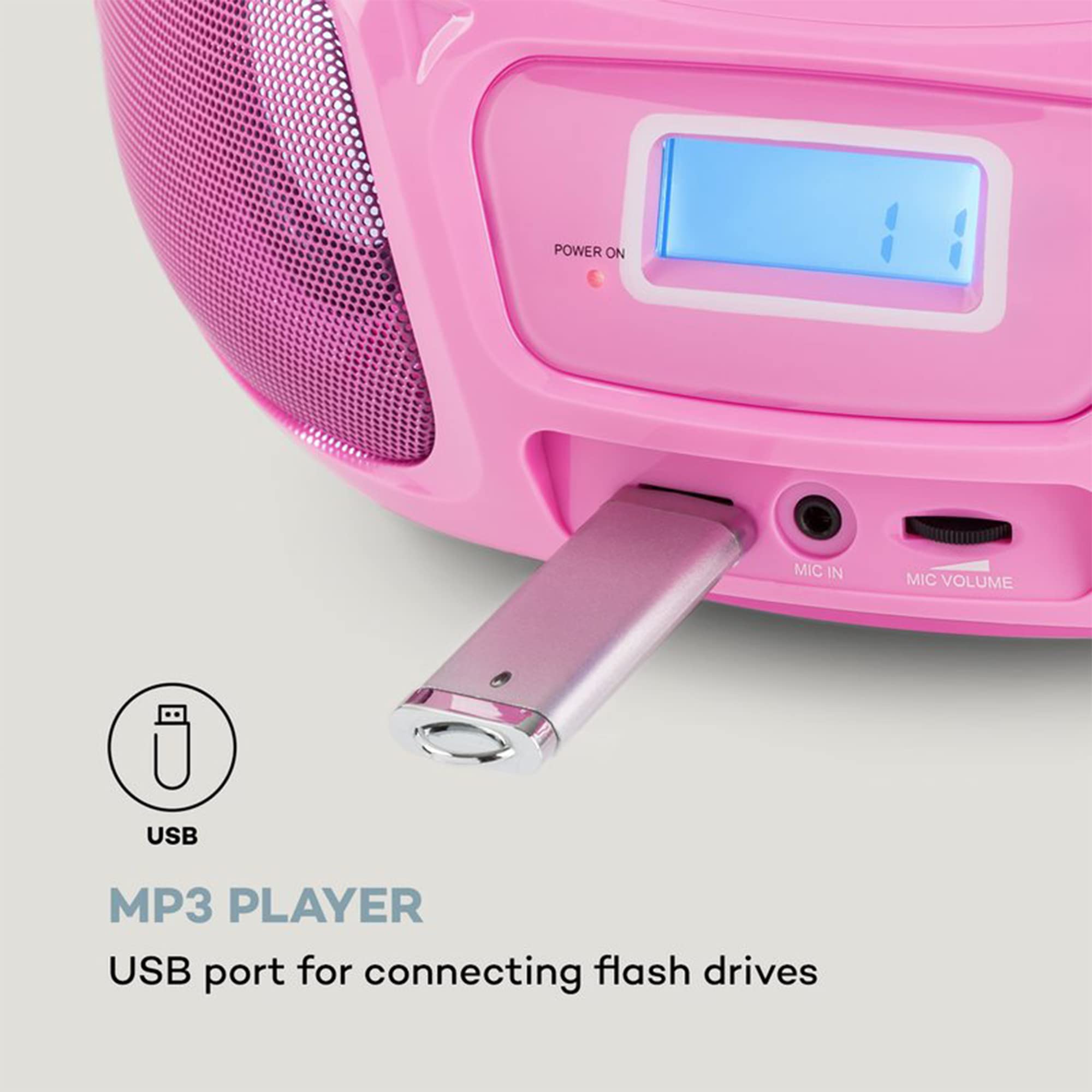 auna-boombox-cd-radio-mit-mikrofon-und-bluetooth-tragbar image 5