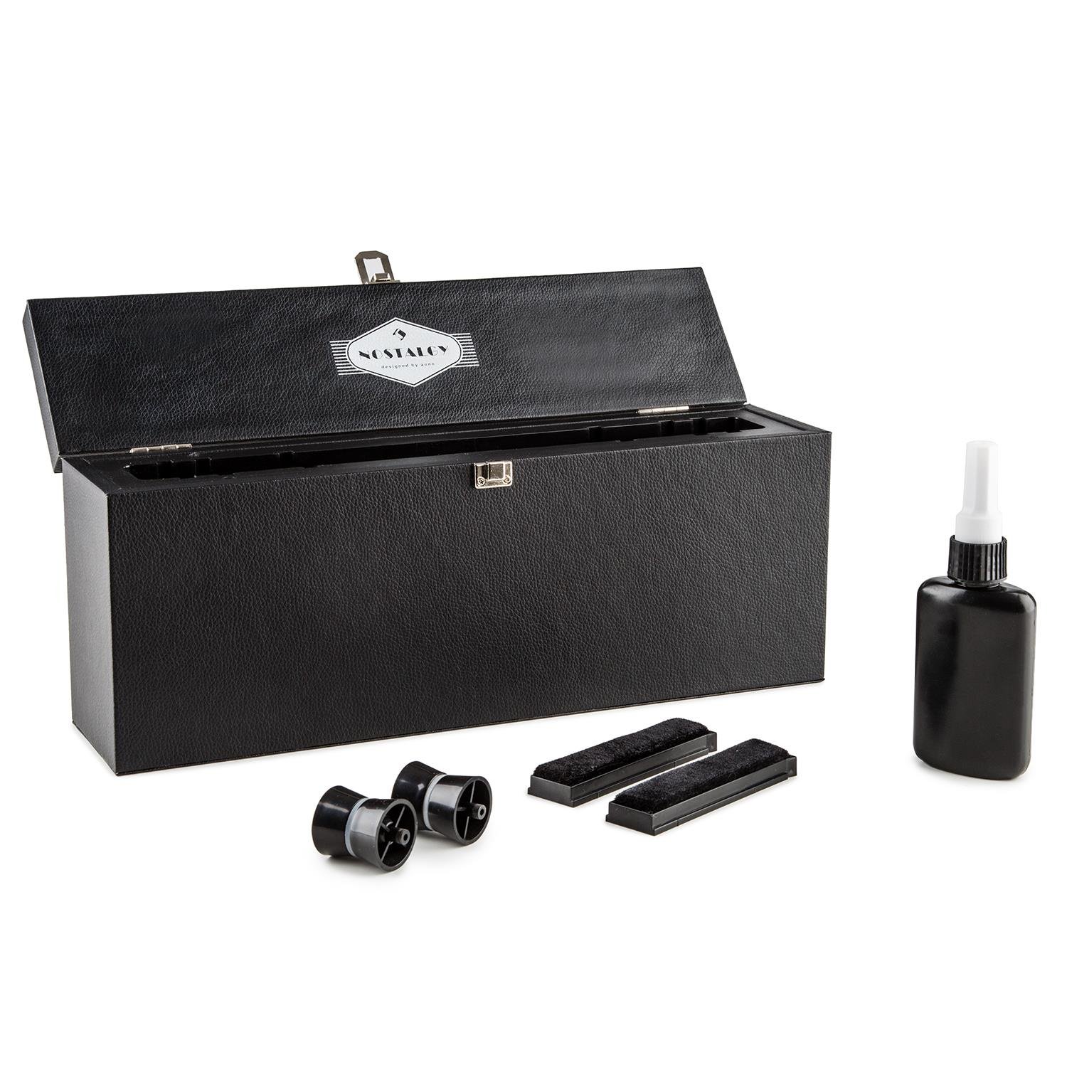 auna-vinyl-collector-schallplattenkoffer-f-r-30-lps-reinigungs-set-f-r-7-10-und- image 2