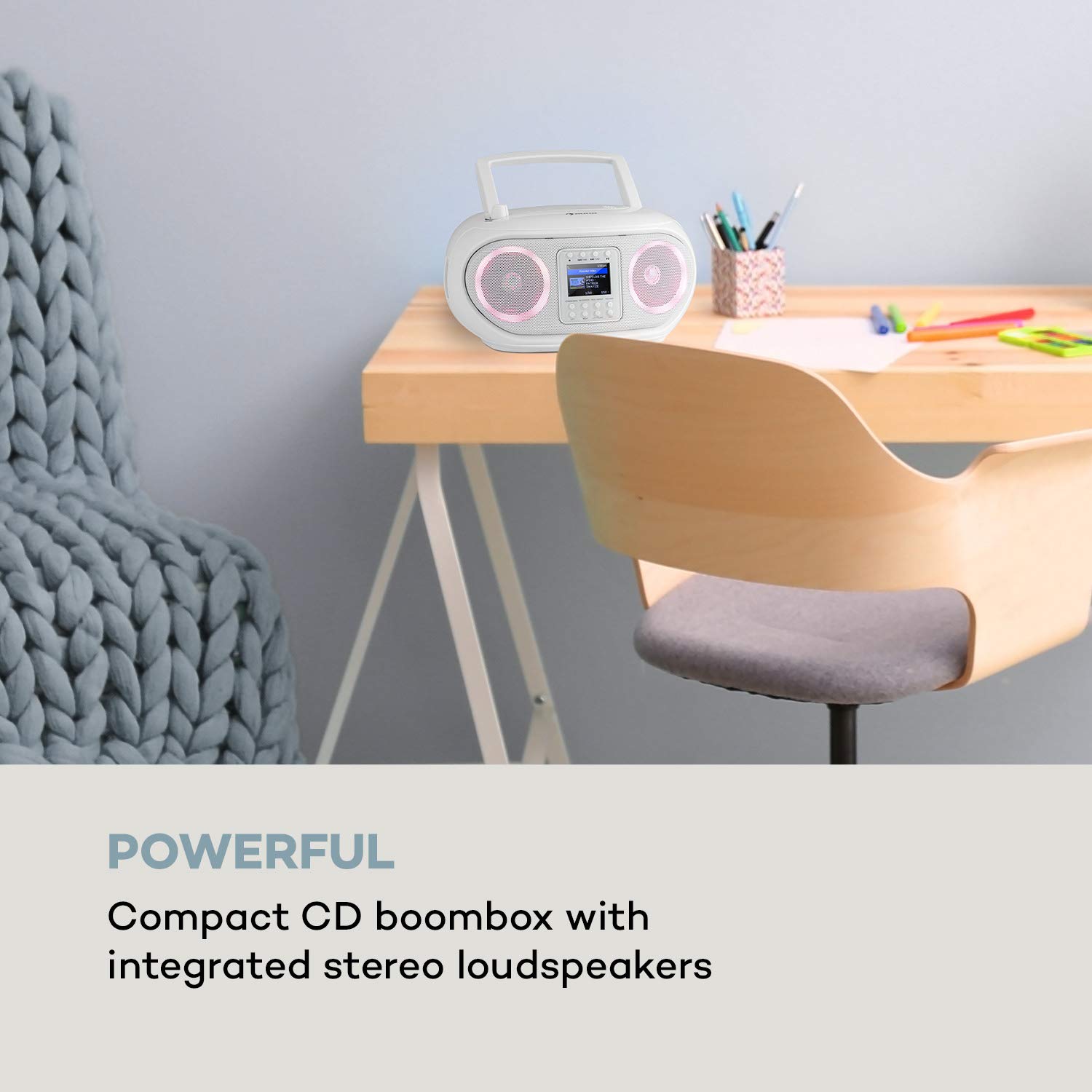 auna-roadie-smart-boombox-internetradio-dab-ukw-mit-cd-bluetooth-usb-wei image 2