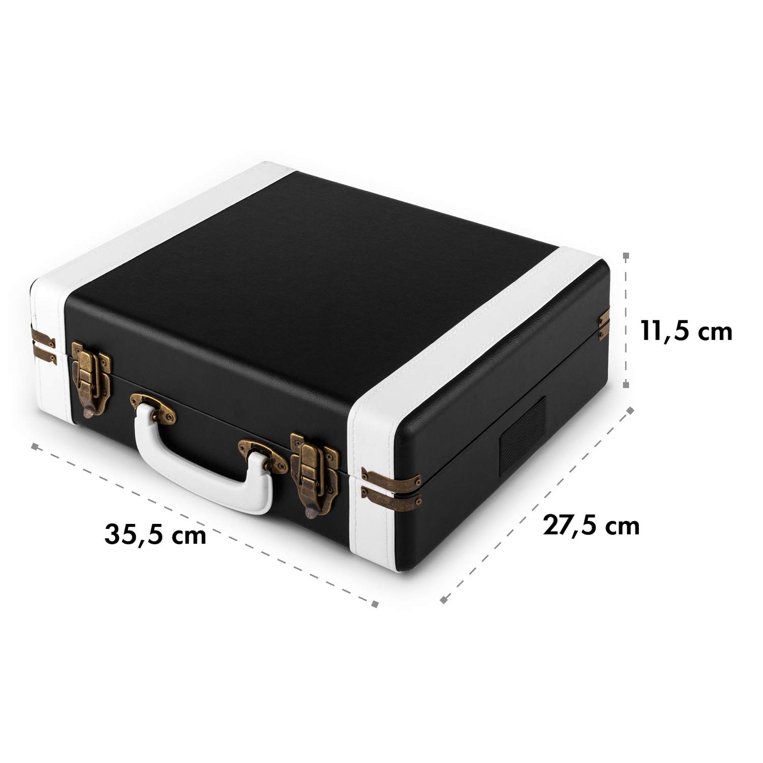 auna-jerry-lee-plattenspieler-schwarz-wei-33-45-78-u-min-lautsprecher-usb image 7