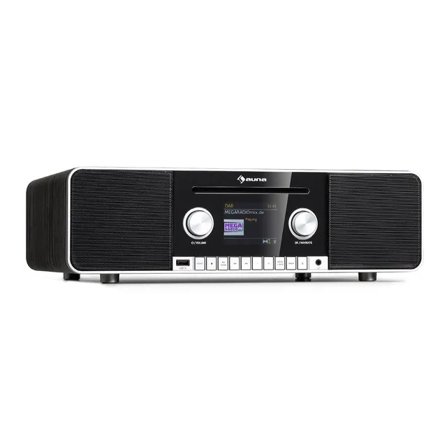 auna-connect-cd-mkii-internetradio-mit-cd-player-dab-bluetooth-wei image 1
