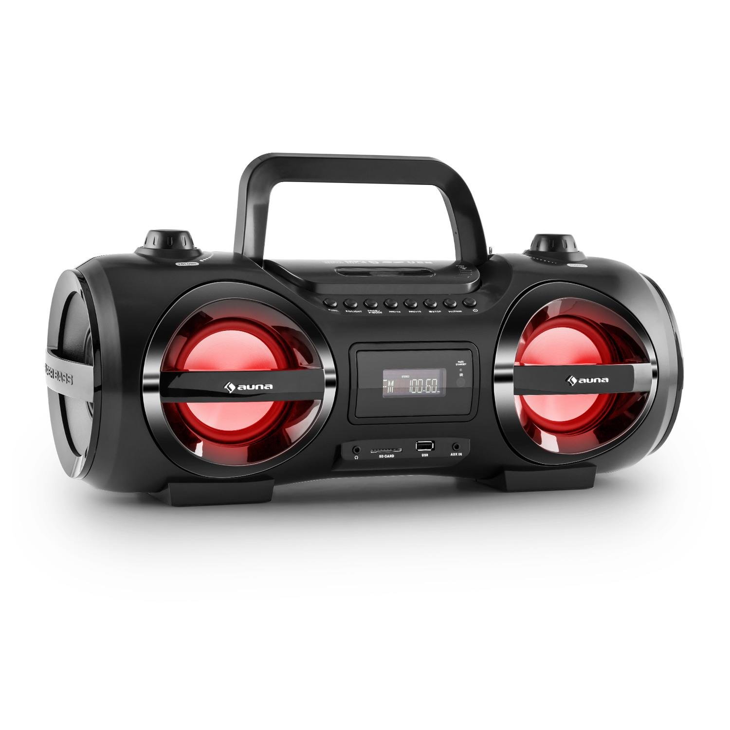 auna-soundblaster-m-mobile-cd-boombox-mit-bluetooth-usb-sd-und-akku-schwarz image 3