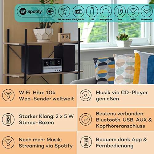 auna-connect-stereoanlage-kompaktanlage-mit-cd-dab-bluetooth image 8