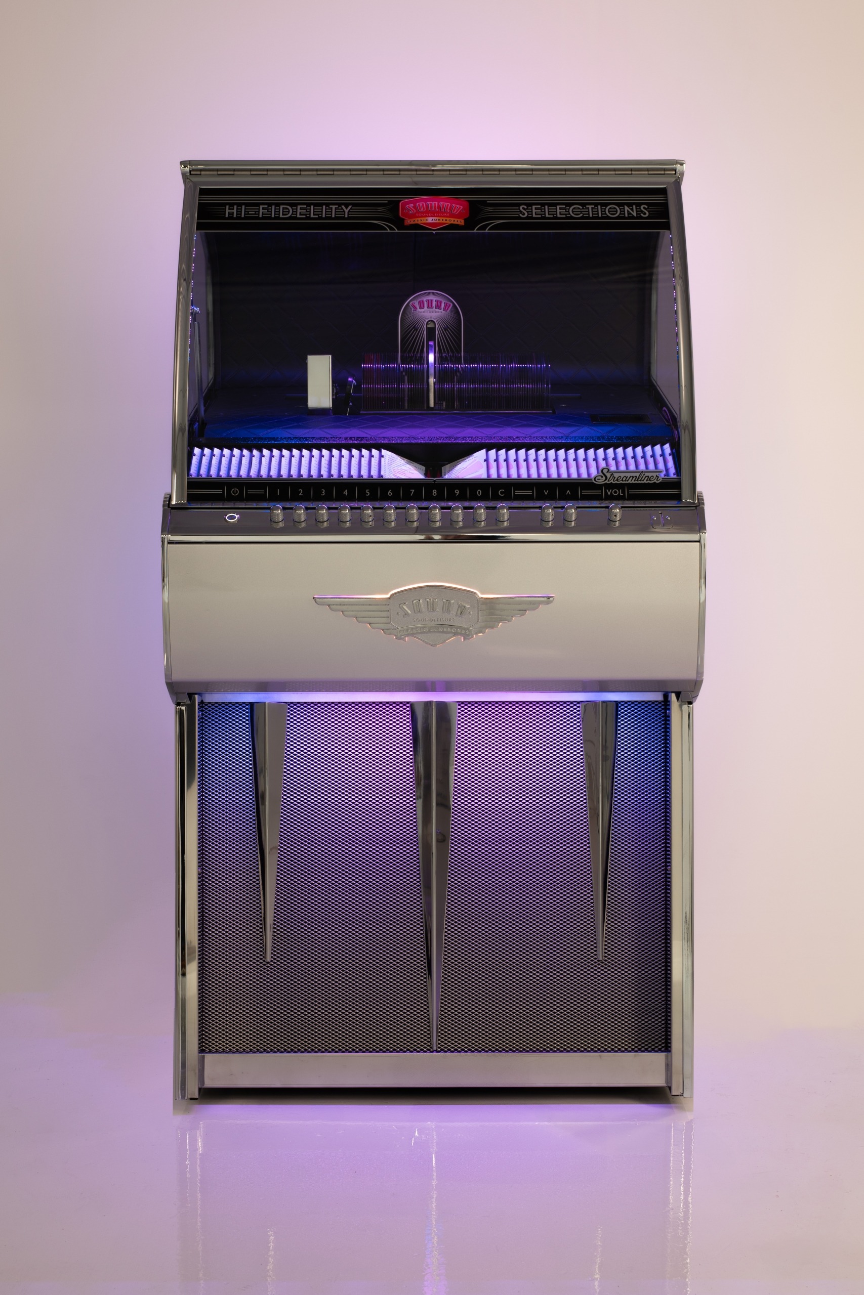 sound-leisure-streamliner-rocket-cd-jukebox image 2