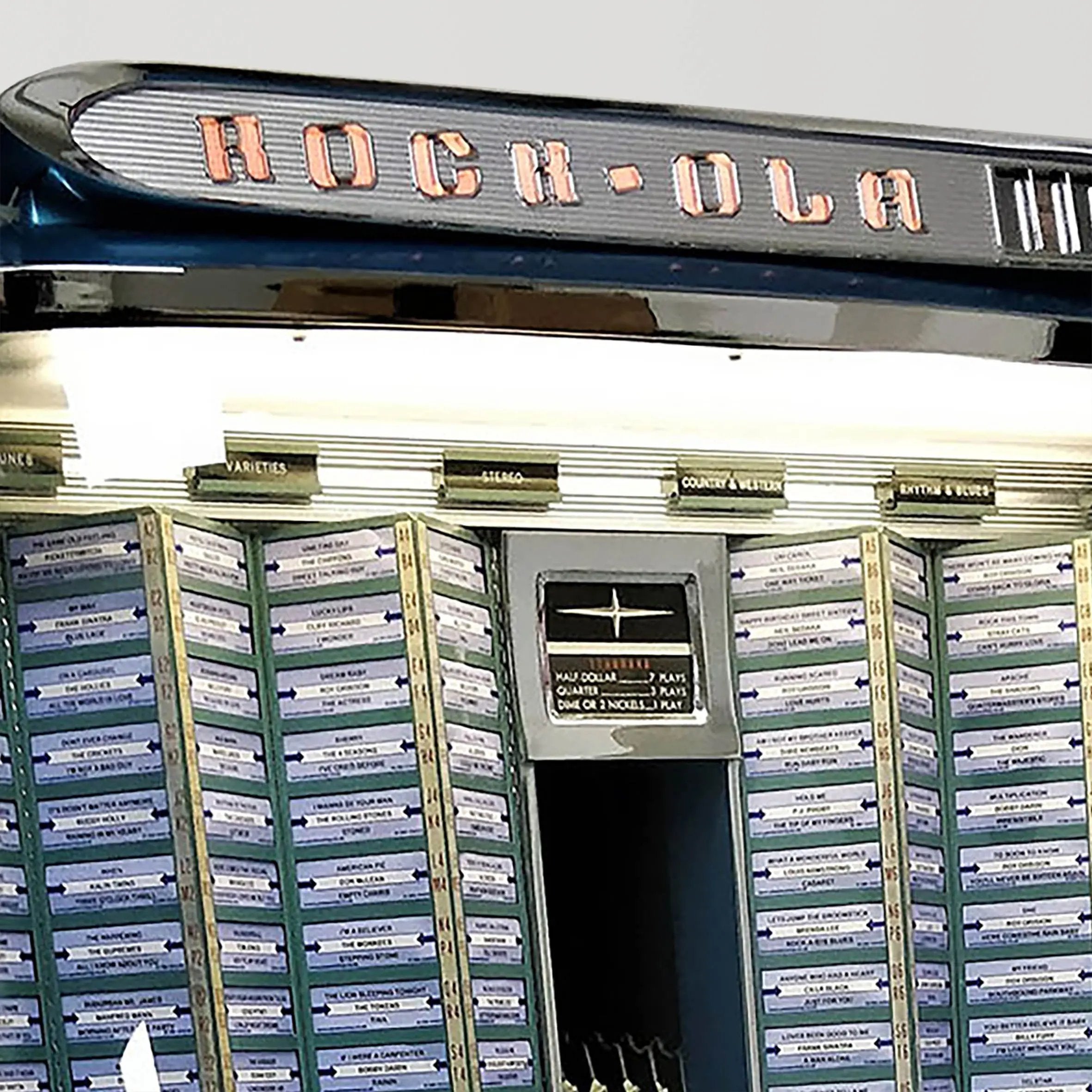 rock-ola-regis-1495-jukebox-1961-silber-vintage-original-restauriert image 5