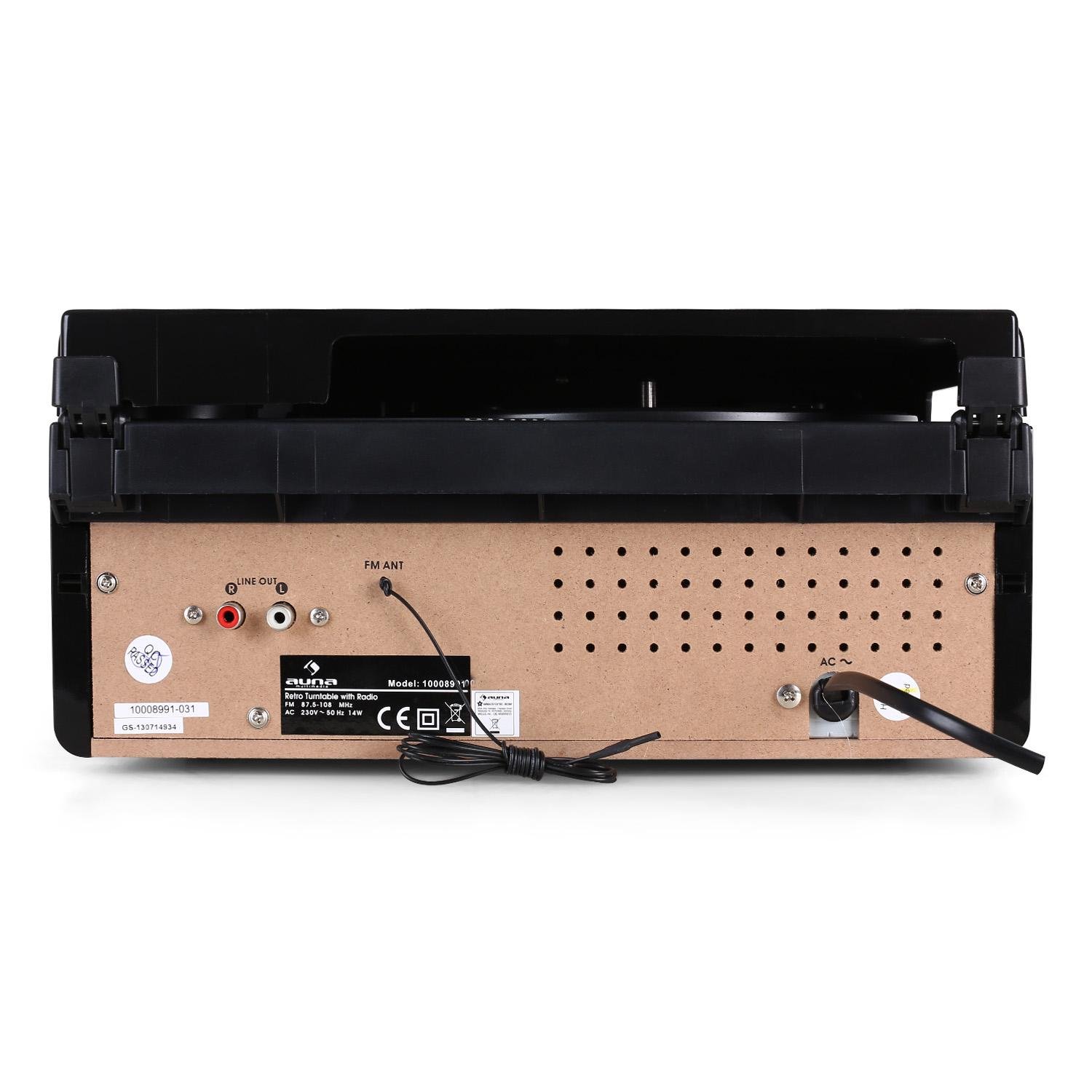 auna-mg-tt-82b-retroanlage-mit-plattenspieler-und-ukw-radio-schwarz image 4
