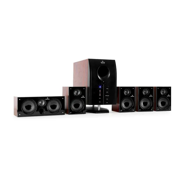 auna-areal-525-5-1-soundsystem-heimkino-125-watt-braun image 1