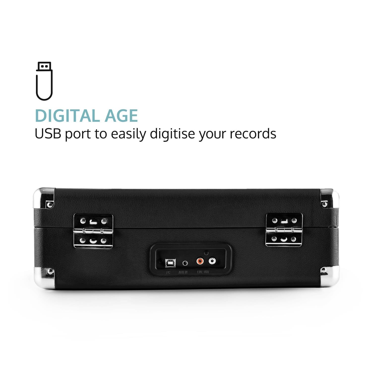 auna-peggy-sue-retro-plattenspieler-im-vintage-koffer-mit-lautsprecher-und-usb image 5