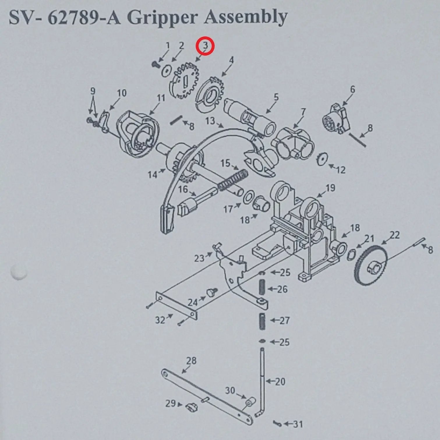 rock-ola-gripper-release-gear-34311-04-ersatzteil-f-r-mechanik image 2