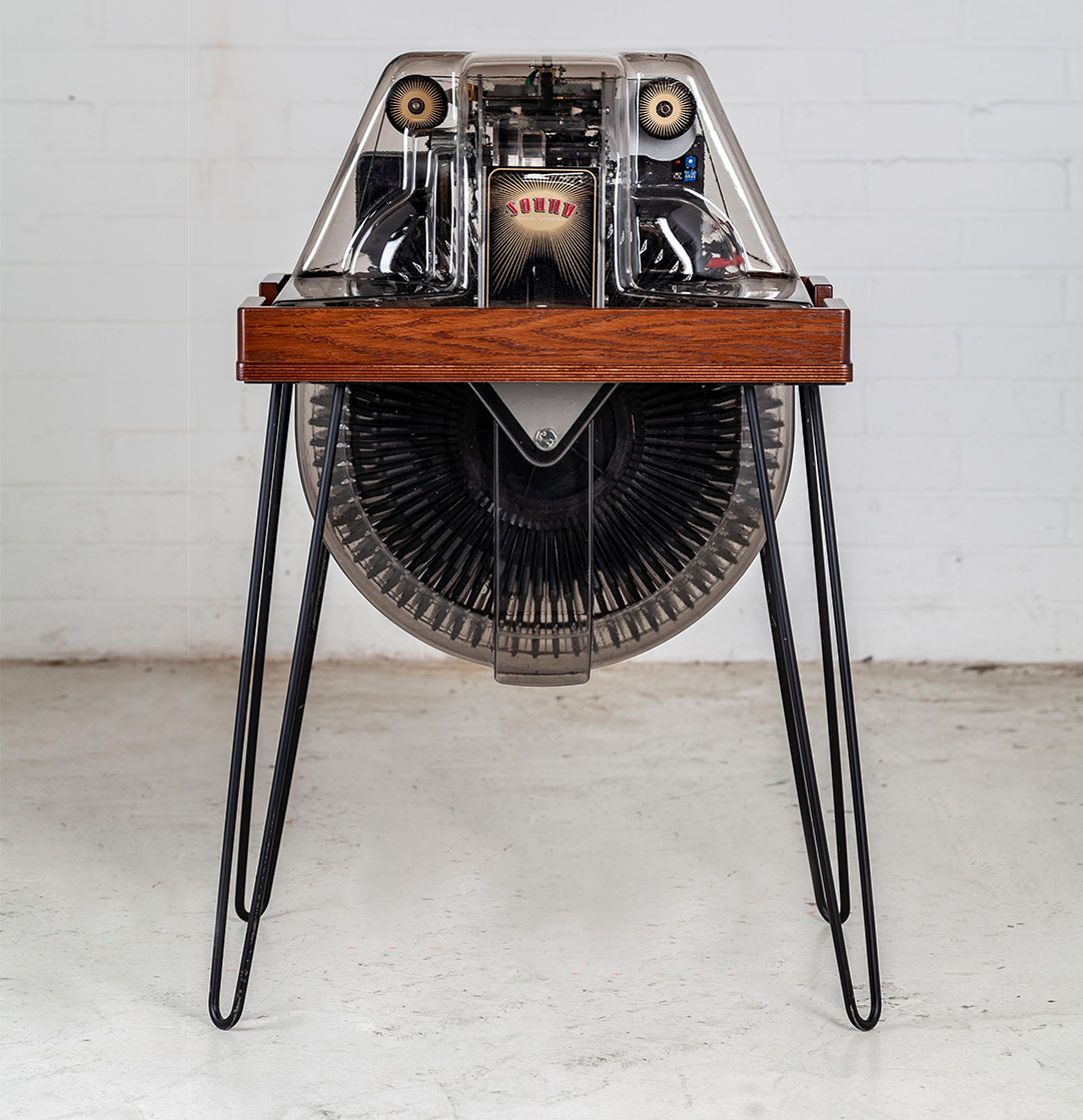 sound-leisure-v45-140-vinyl-beat-vinyl-jukebox-mechanismus image 2