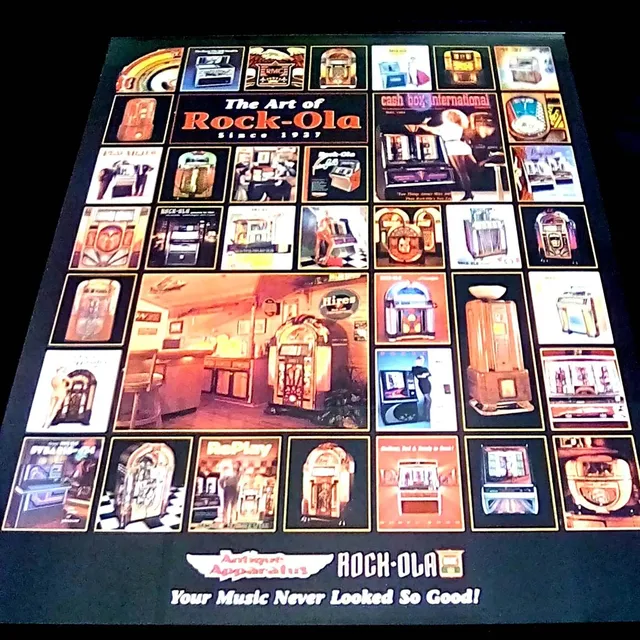rock-ola-poster-art-of-rock-ola-jukebox-wandposter-48-x-64-cm image 1