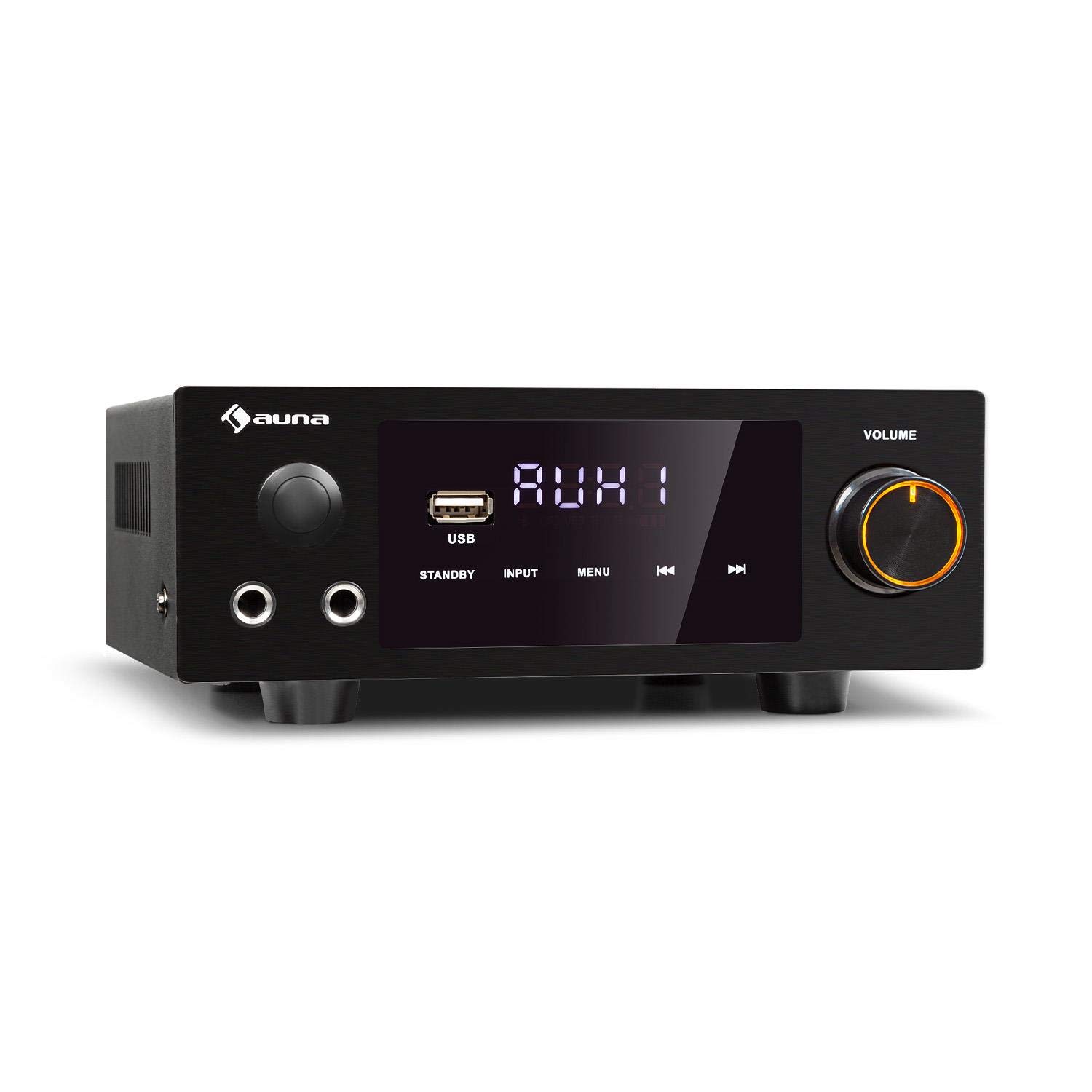 auna-amp-2-dg-stereo-hifi-verst-rker-2x50w-bluetooth-digital-in-schwarz image 1
