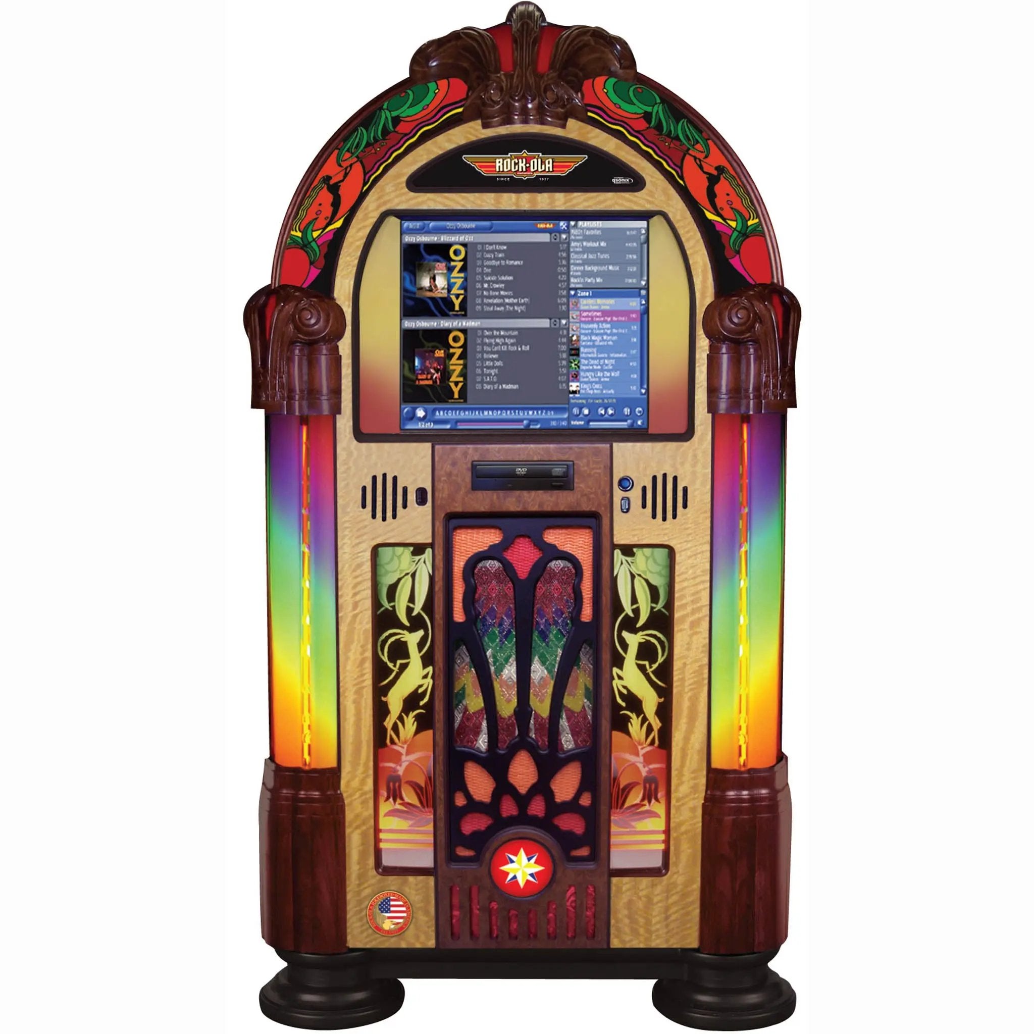 rock-ola-bubbler-gazelle-digital-music-center-jukebox image 1
