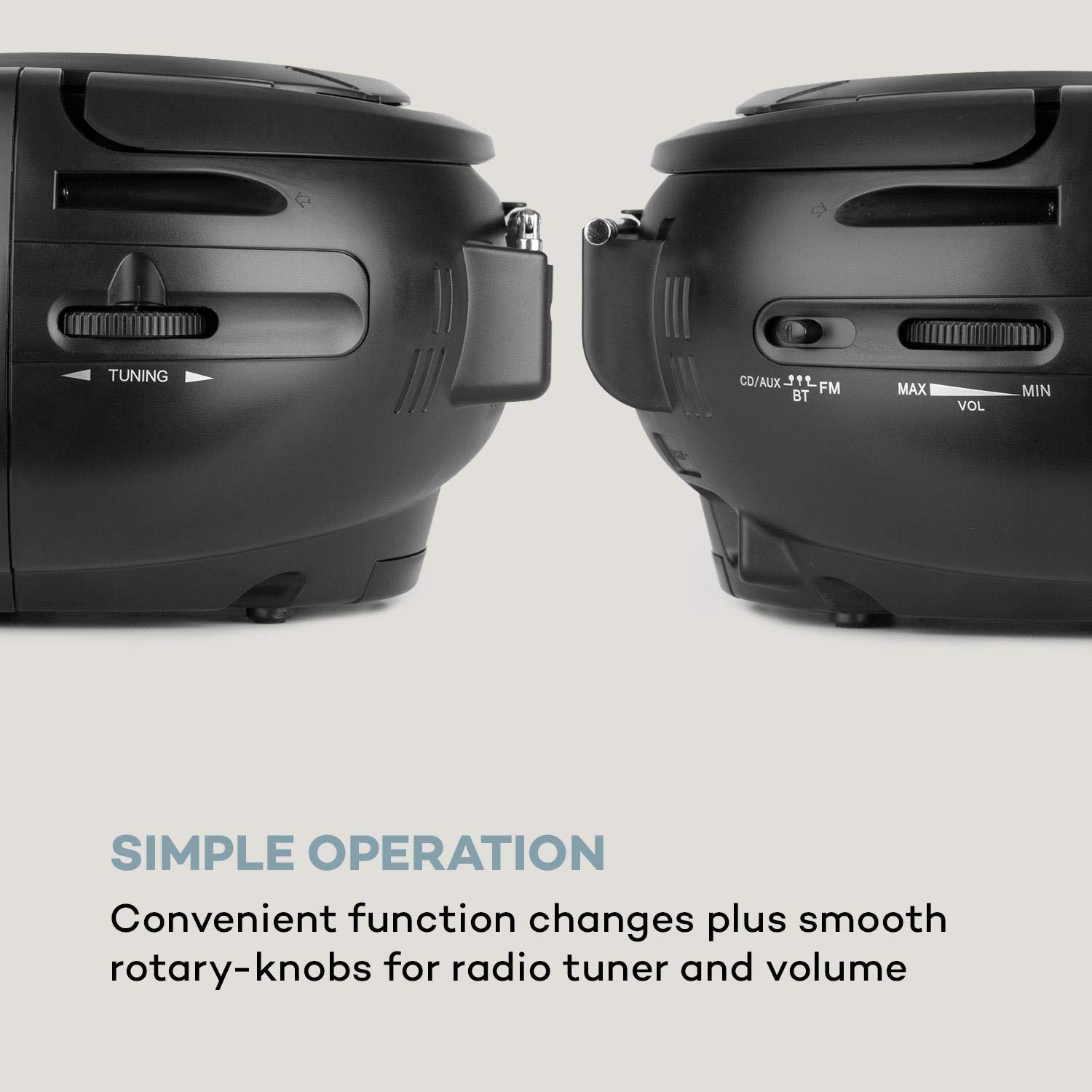auna-haddaway-cd-boombox-mit-bluetooth-ukw-radio-und-aux-schwarz image 6