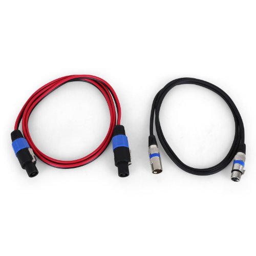 auna-pa-kabelset-xlr-pa-kabel-verst-rker-anschluss-set image 2