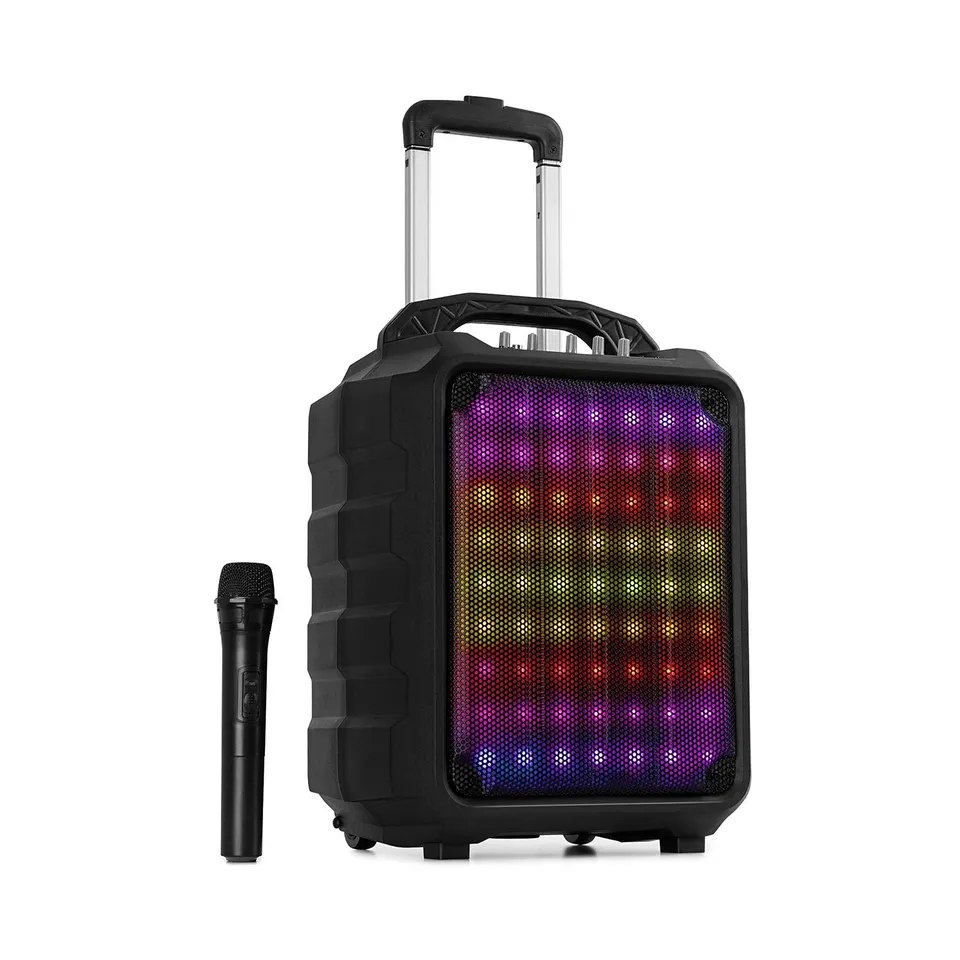 auna-moving-80-1-led-mobile-pa-anlage-100-watt-mit-uhf-mikrofon-und-bluetooth-sc image 1