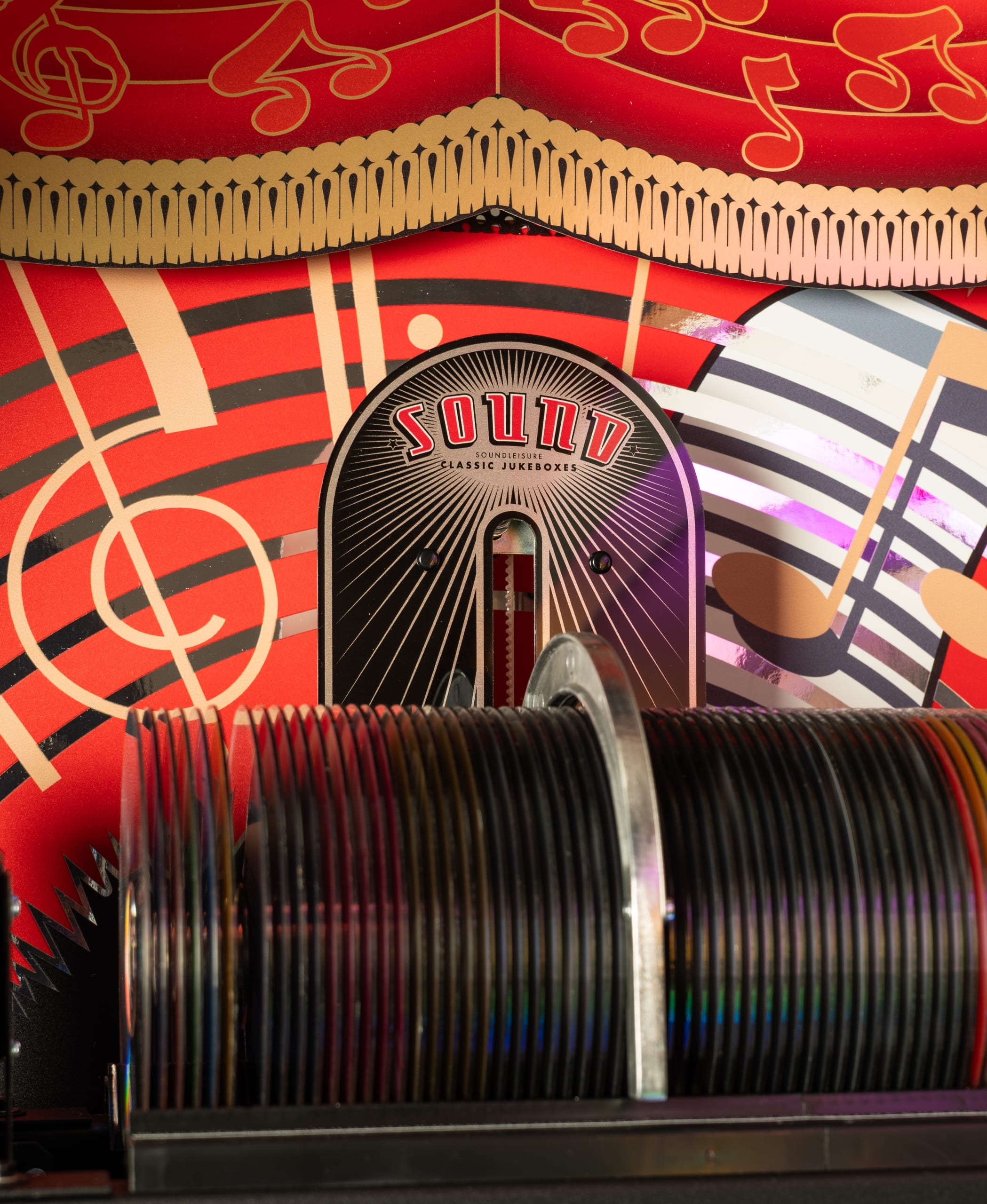 sound-leisure-sl15-slimline-cd-jukebox-mid-oak image 7