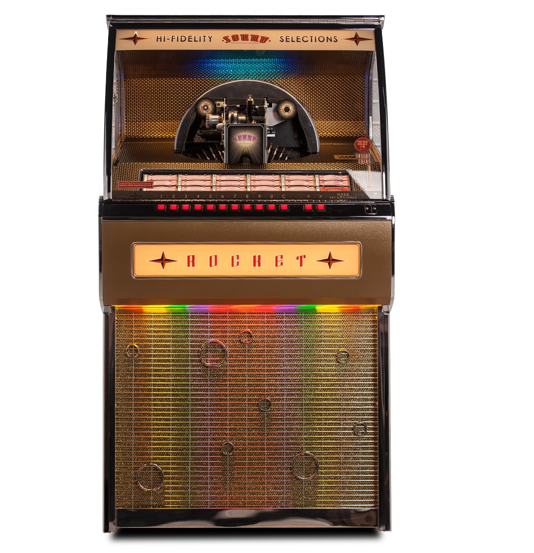 sound-leisure-rocket-vinyl-jukebox-50s-stil-vinyl-musikbox image 2