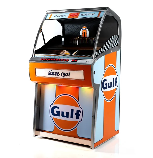 sound-leisure-gulf-cd-jukebox-mit-racing-design image 1