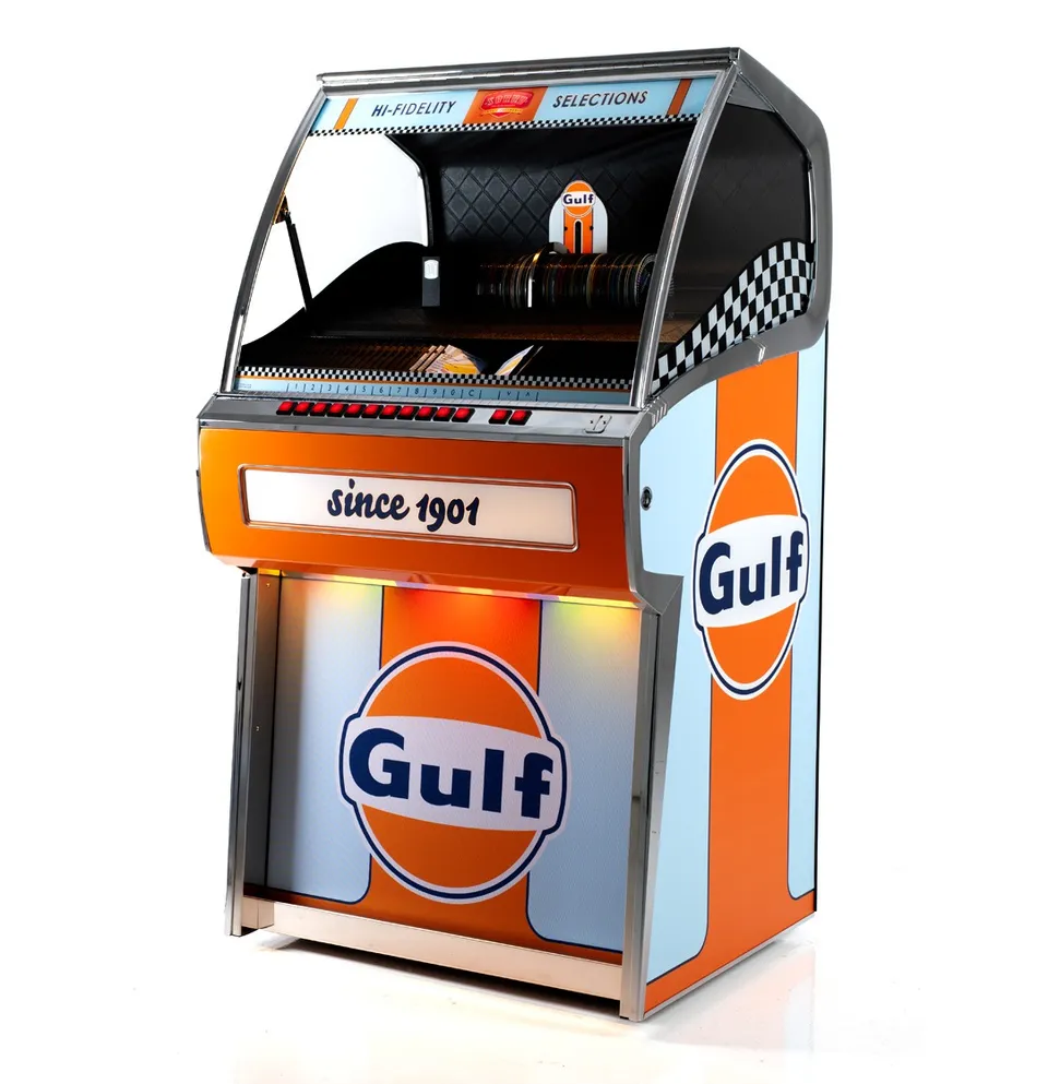 sound-leisure-gulf-cd-jukebox-mit-racing-design image 1