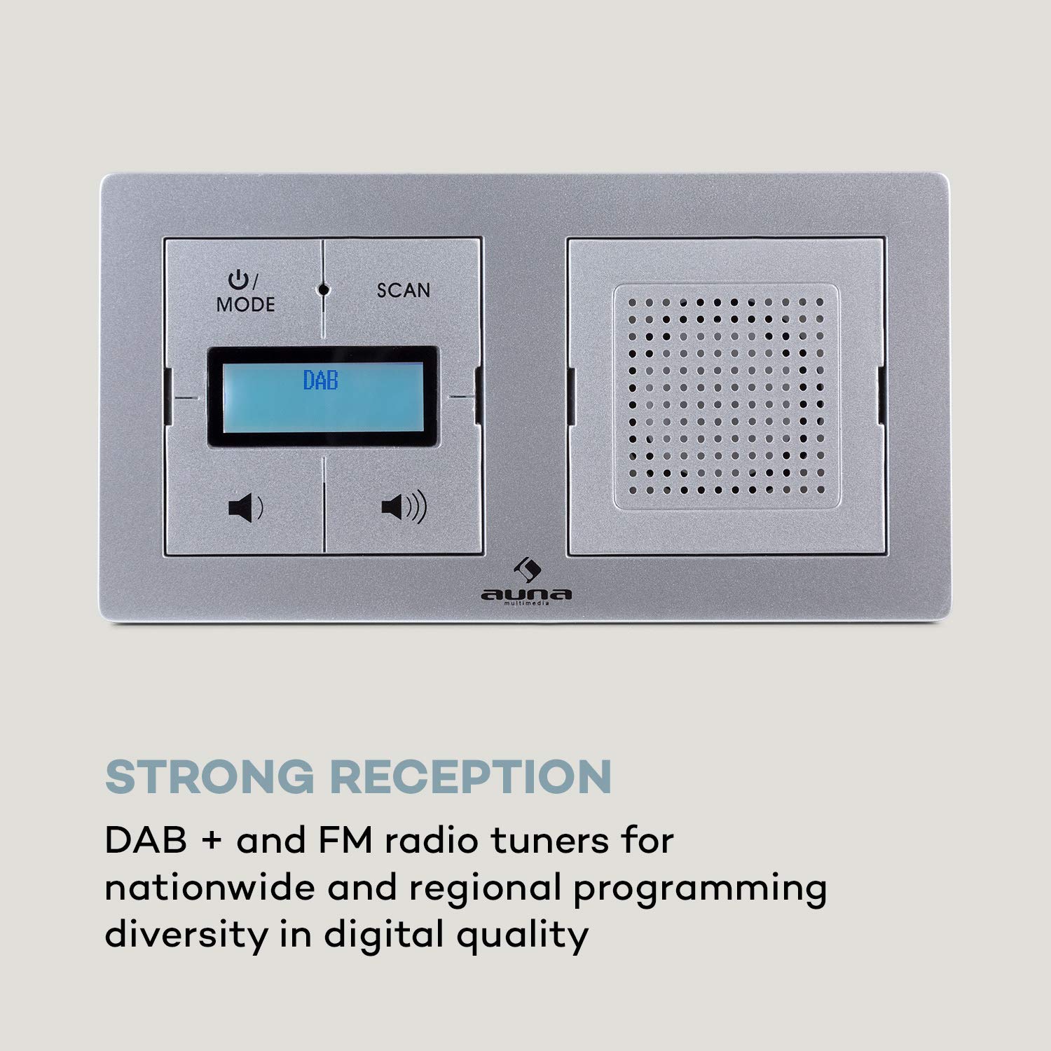 auna-digiplug-up-unterputz-radio-dab-fm-bluetooth-silber image 2