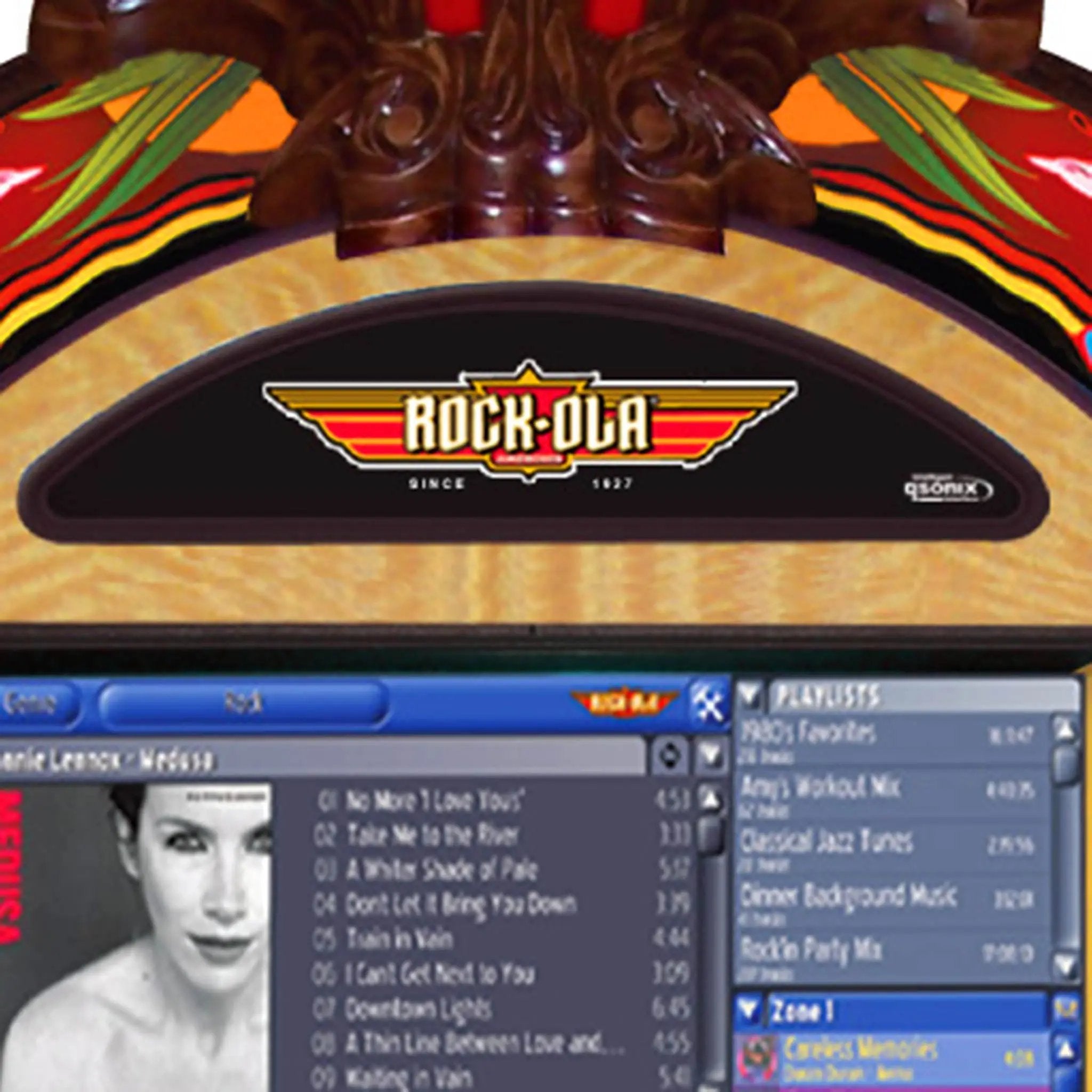 rock-ola-bubbler-peacock-digital-music-center-jukebox-limited-edition image 3